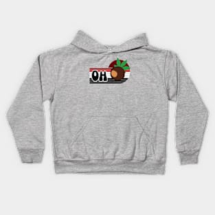 Ohio Buckeye Vintage Kids Hoodie